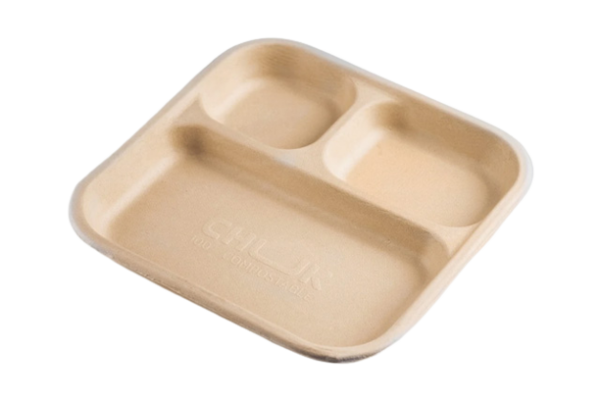 biodegradable plates | biodegradable meal tray | Crafeo Packaging Solutions