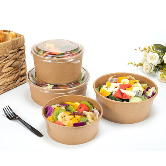 salad bowl with lid | Crafeo Packaging Solutions